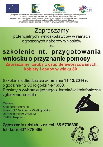 Nabór  wniosków o przyznanie pomocy w ramach realizacji Strategii rozw