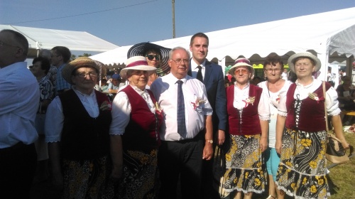 Wieniec z Chojna na Dożynkach Wojewódzkich