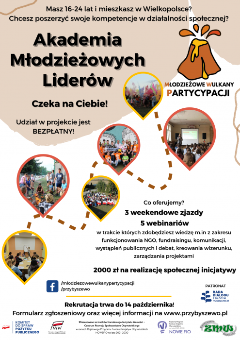 Zgłoś się do Akademii Młodzieżowych Liderów! Startuje projekt społeczno-edukacyjny dla młodzieży z Wielkopolski.