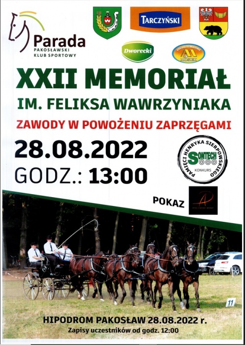 XXII MEMORIAŁ IM. FELIKSA WAWRZYNIAKA