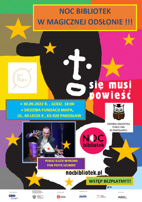 NOC BIBLIOTEK W MAGICZNEJ ODSŁONIE