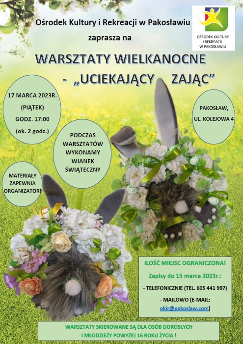 Warsztaty wielkanocne