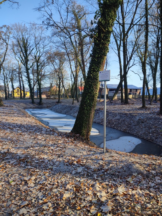 Poprawa zasobów przyrodniczych na terenie Gminy Pakosław poprzez renowację zbiornika wodnego, odnowę rowu i wykonanie nasadzeń