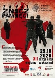 XII edycja akcji „Zapal znicz pamięci” – 25 października 2020