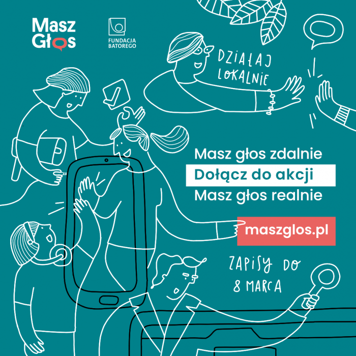 Już możesz zapisać się do akcji Masz Głos!