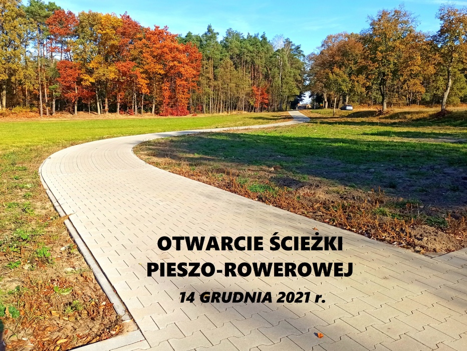Otwarcie ścieżki pieszo-rowerowej między miejscowościami Pakosław i Sowy 