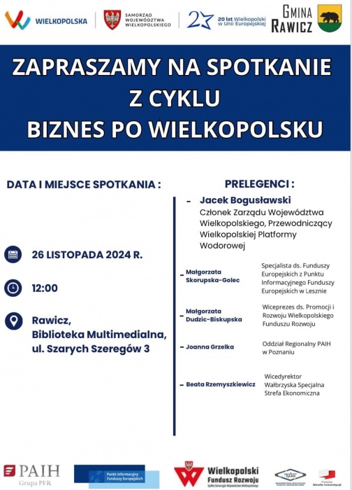 Spotkanie z cyklu Biznes po Wielkopolski