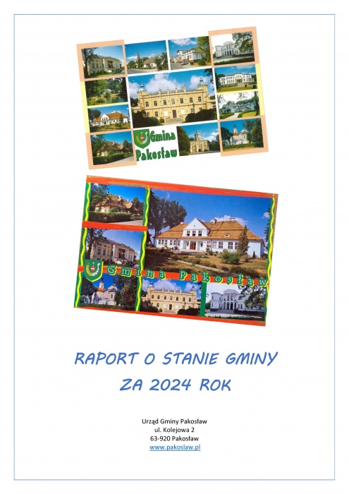 Raport o stanie gminy za 2024 rok