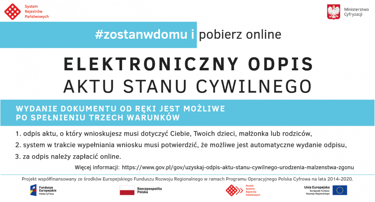 Elektroniczny odpis aktu stanu cywilnego