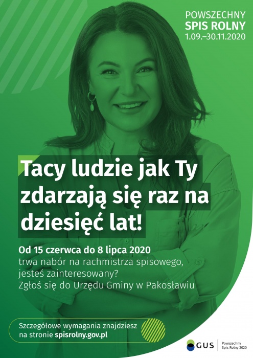 Trwa nabór na rachmistrza spisowego!