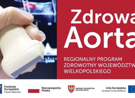 Zaproszenie na bezpłatne badanie USG aorty brzusznej w Wielkopolskim Programie Zdrowotnym ZDROWA AORTA