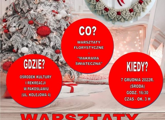 Warsztaty świąteczne