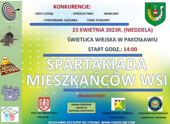 Spartakiada mieszkańców wsi