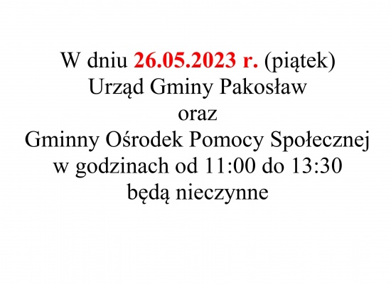 Zamknięty Urząd