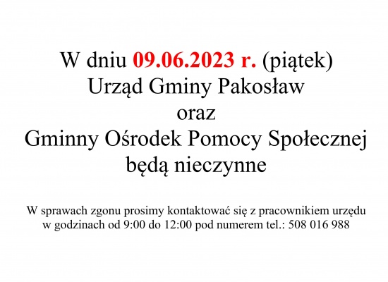 Zamknięty Urząd