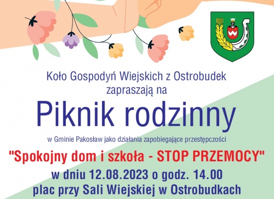 Spotkanie informacyjno – edukacyjne pn. „SPOKOJNY DOM I SZKOŁA – STOP PRZEMOCY!” 