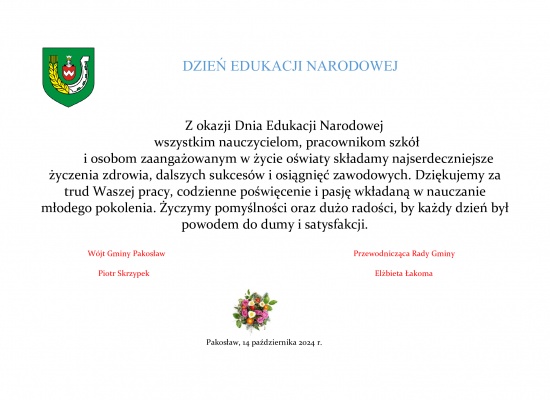 Dzień Edukacji Narodowej 