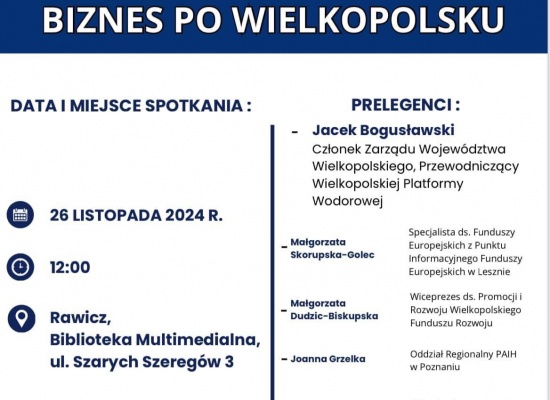 Spotkanie z cyklu Biznes po Wielkopolski