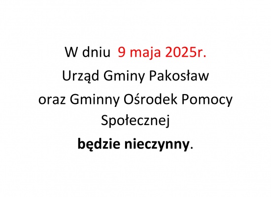 Nieczynny urząd 