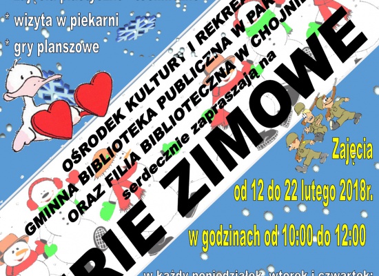 Ferie zimowe 2018