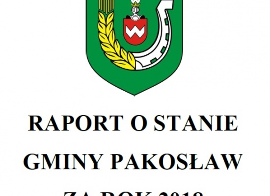 Debata nad raportem o stanie gminy Pakosław za 2018 rok