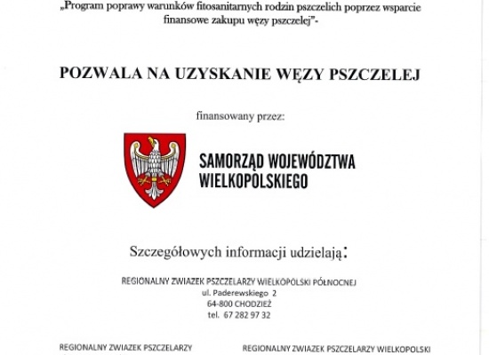 Uwaga Wielkopolscy Pszczelarze