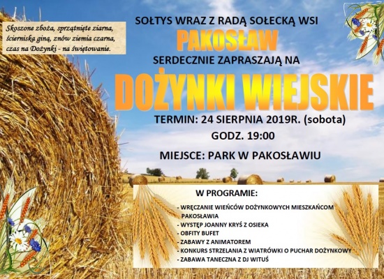 Dożynki 2019