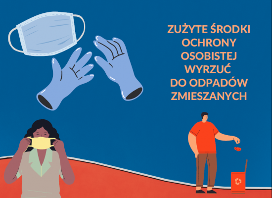 Zużyte środki ochrony osobistej